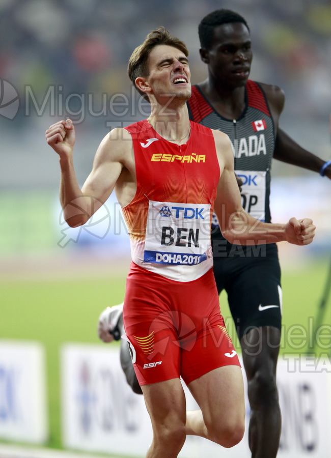 ATLETISMO: Campeonato del Mundo Absoluto al Aire Libre (Doha) 2019.