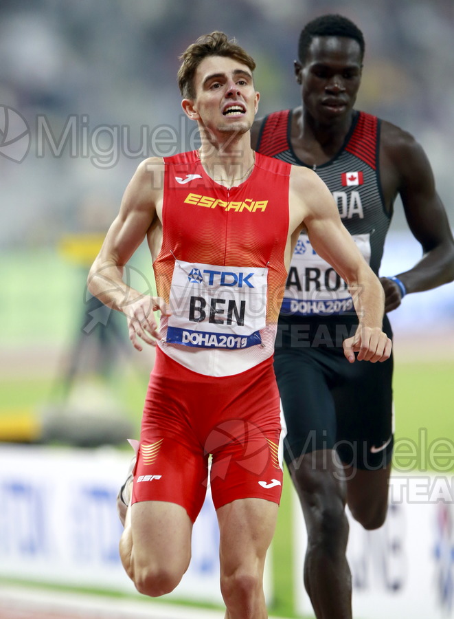 ATLETISMO: Campeonato del Mundo Absoluto al Aire Libre (Doha) 2019.