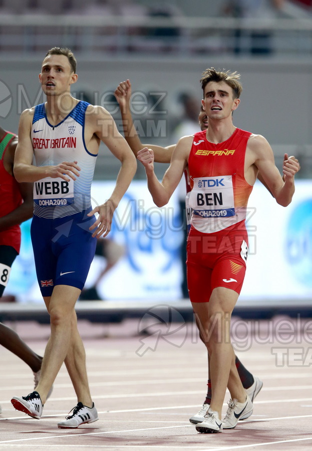 ATLETISMO: Campeonato del Mundo Absoluto al Aire Libre (Doha) 2019.