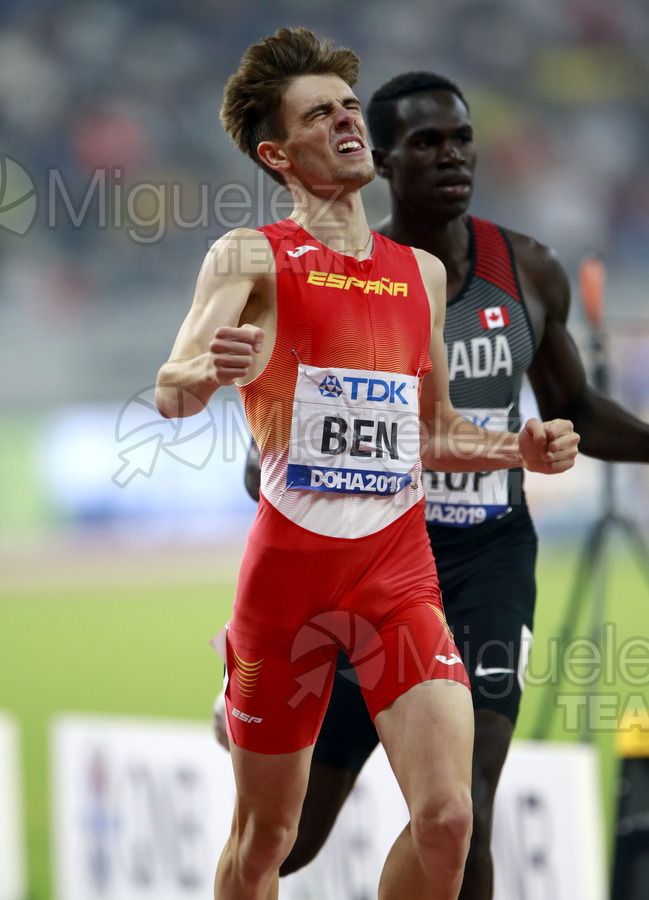 ATLETISMO: Campeonato del Mundo Absoluto al Aire Libre (Doha) 2019.