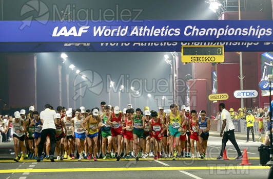 ATLETISMO: Campeonato del Mundo Absoluto al Aire Libre (Doha) 2019.