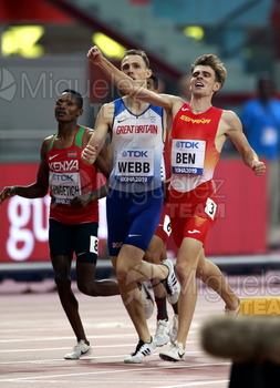 ATLETISMO: Campeonato del Mundo Absoluto al Aire Libre (Doha) 2019.