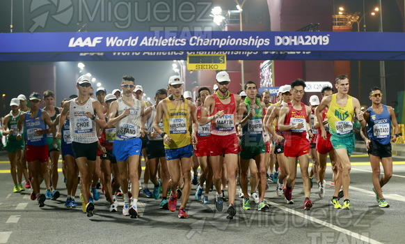 ATLETISMO: Campeonato del Mundo Absoluto al Aire Libre (Doha) 2019.