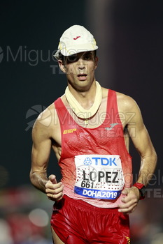 ATLETISMO: Campeonato del Mundo Absoluto al Aire Libre (Doha) 2019.