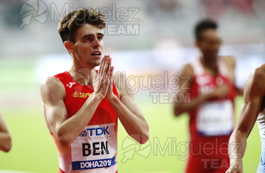 ATLETISMO: Campeonato del Mundo Absoluto al Aire Libre (Doha) 2019.