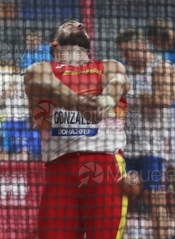 ATLETISMO: Campeonato del Mundo Absoluto al Aire Libre (Doha) 2019.