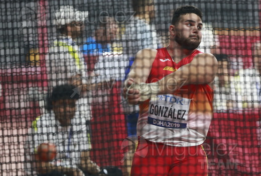 ATLETISMO: Campeonato del Mundo Absoluto al Aire Libre (Doha) 2019.