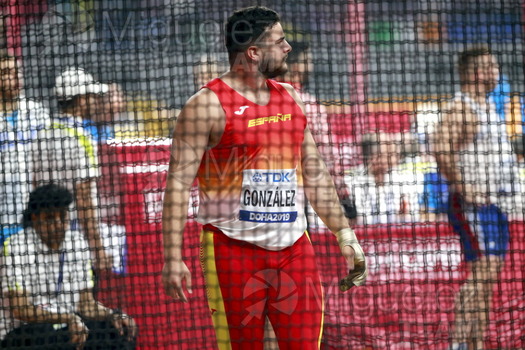 ATLETISMO: Campeonato del Mundo Absoluto al Aire Libre (Doha) 2019.