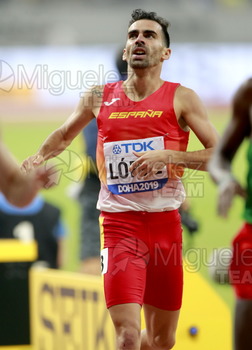 ATLETISMO: Campeonato del Mundo Absoluto al Aire Libre (Doha) 2019.