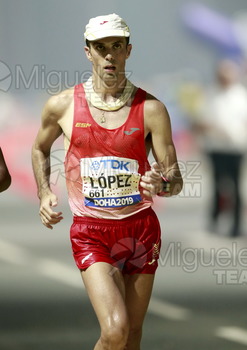 ATLETISMO: Campeonato del Mundo Absoluto al Aire Libre (Doha) 2019.