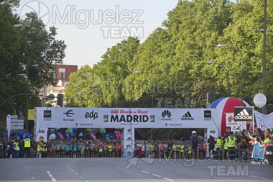ATLETISMO: EDP Rock 'n' Roll Madrid Maratón , Medio y 10km.  (MAPOMA) 2017.