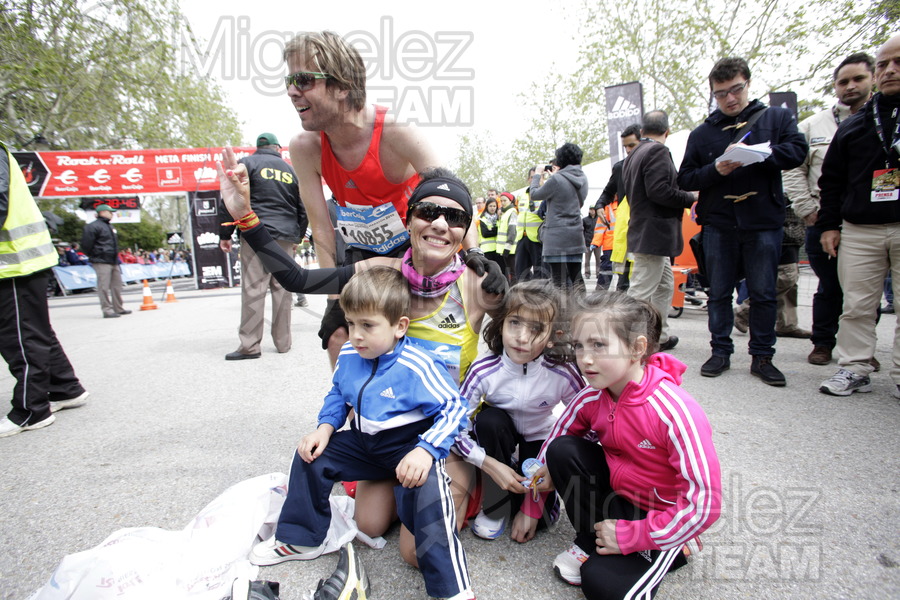 ATLETISMO: 10km, Medio Marat?n y Marat?n Rock 'n' Roll Madrid (MAPOMA) 2013.
