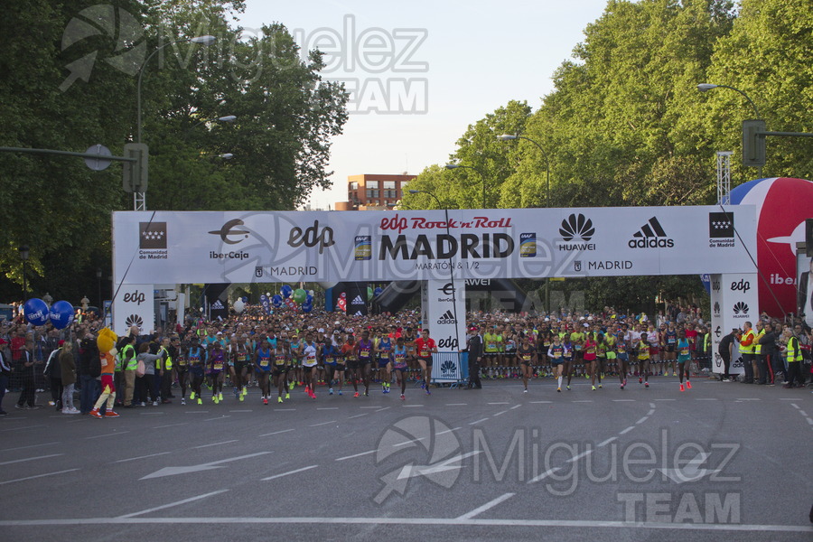 ATLETISMO: EDP Rock 'n' Roll Madrid Maratón , Medio y 10km.  (MAPOMA) 2017.