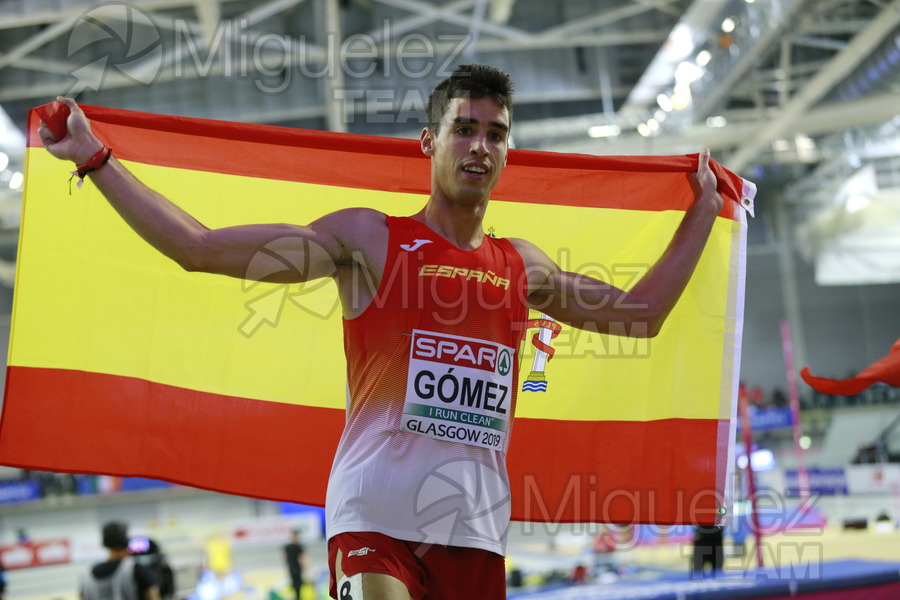 Campeonato de Europa en Pista Cubierta. Pabellón cubierto Arena  en Glasgow (Great Britain) 2019.