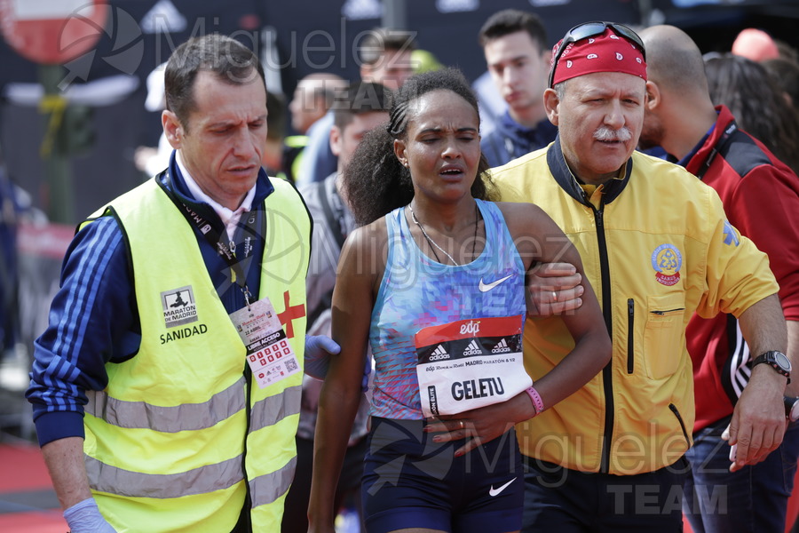 ATLETISMO: Maratón Popular, Medio Maraton y 10 km de MADRID, 2018.