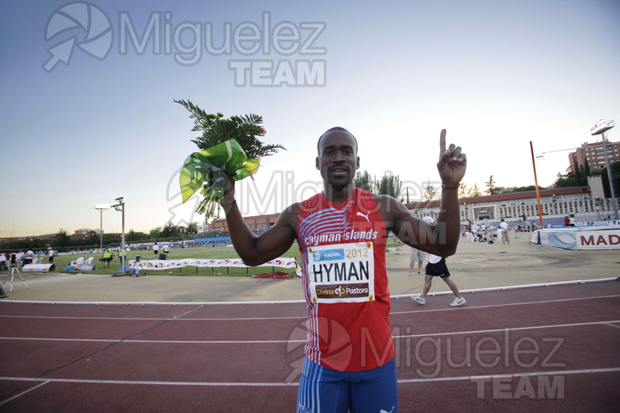 ATLETISMO: Meeting de Madrid (Moratalaz) 2012.