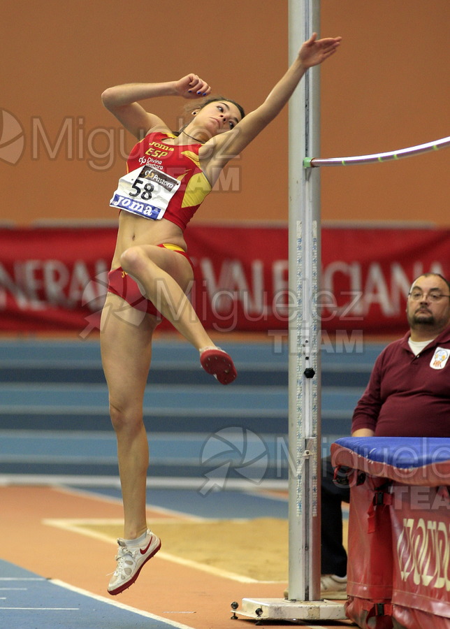 Encuentro Internacional en Pista Cubierta de Pruebas combinadas:  Pentathlon mujeres (Valencia) 2013 .