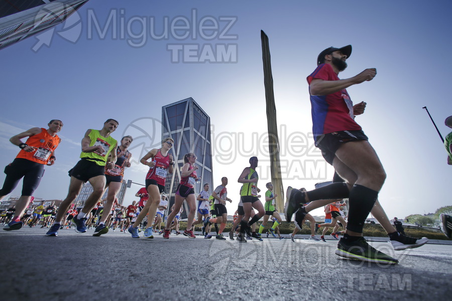 ATLETISMO: Maratón Popular, Medio Maraton y 10 km de MADRID, 2018.
