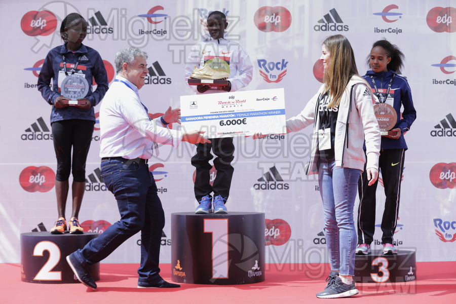ATLETISMO: Maratón Popular, Medio Maraton y 10 km de MADRID, 2018.