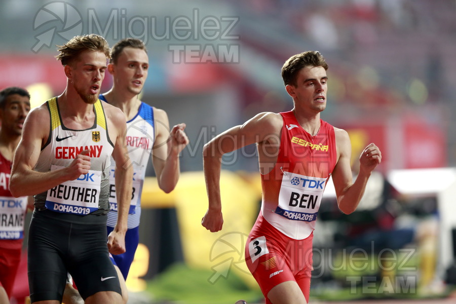 ATLETISMO: Campeonato del Mundo Absoluto al Aire Libre (Doha) 2019.