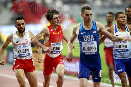 ATLETISMO: Campeonato del Mundo Absoluto al Aire Libre (Doha) 2019.