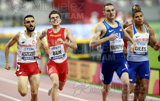 ATLETISMO: Campeonato del Mundo Absoluto al Aire Libre (Doha) 2019.