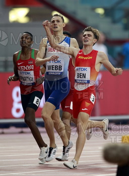 ATLETISMO: Campeonato del Mundo Absoluto al Aire Libre (Doha) 2019.