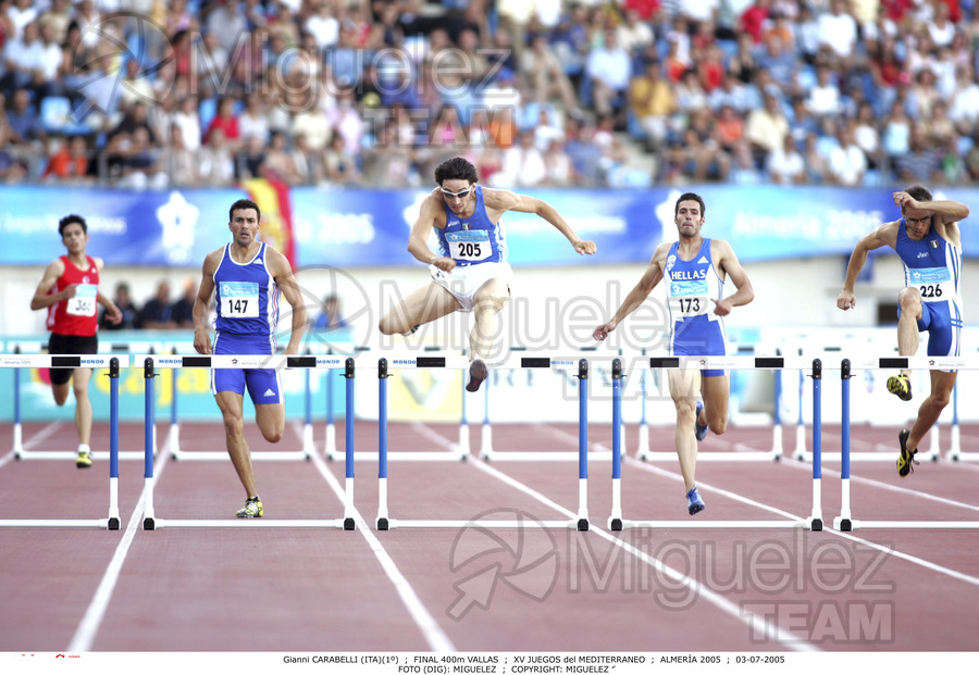 ATLETISMO: Juegos Mediterraneos (Almeria) 2005.