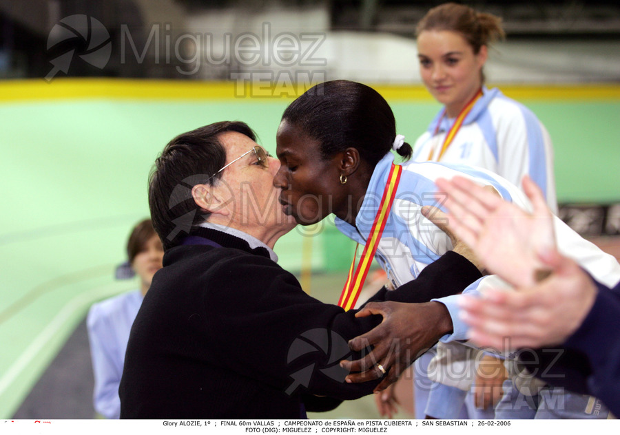 ATLETISMO: Campeonato de España Absoluto en pista cubierta (San Sebastian) 2006.