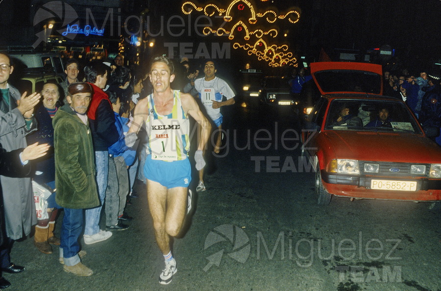 San Silvestre Vallecana (Madrid) 1987.