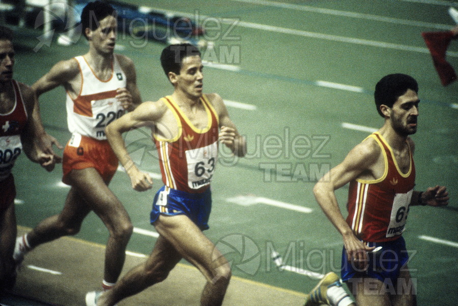 Campeonato de Europa en Pista Cubierta (Madrid) 1986