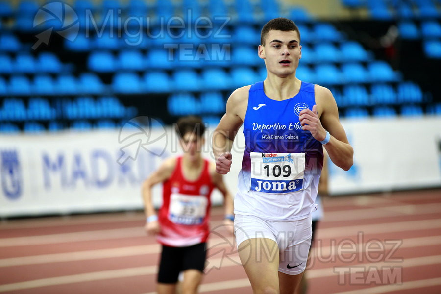 ATLETISMO: Campeonato de España Sub-16 en Pista Cubierta (Madrid) 2020.