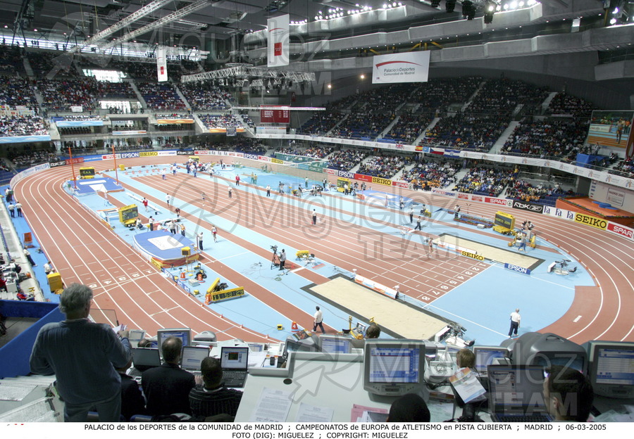 ATLETISMO: XXVIII Campeonato de Europa Pista Cubierta (MADRID) 2005.