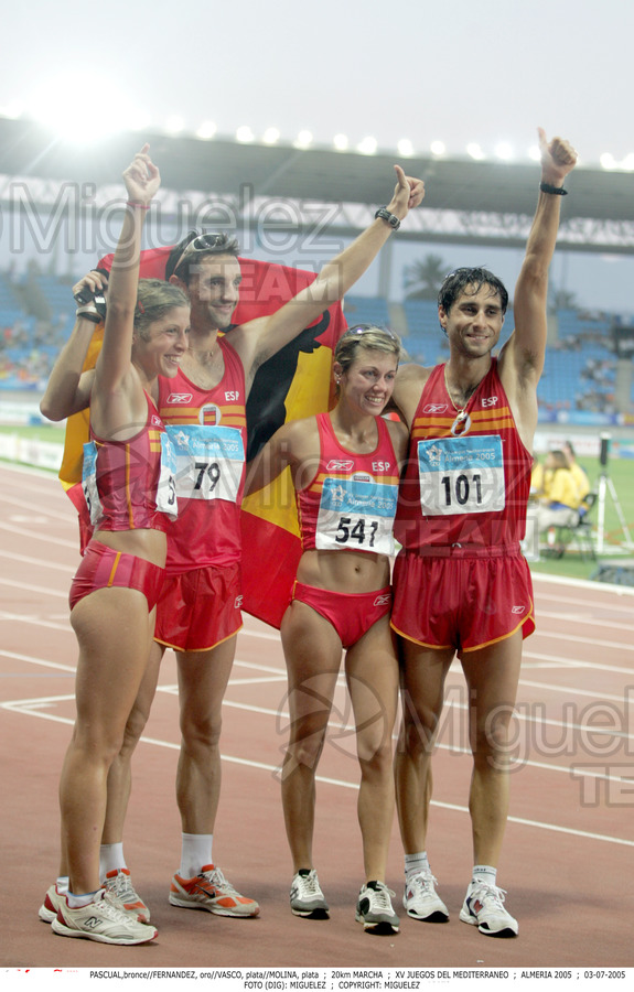 ATLETISMO: Juegos Mediterráneos (Almería) 2005.