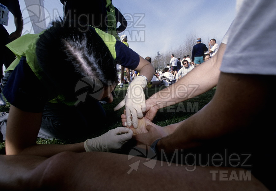Carrera Medio Maraton Ciudad Universitaria (Madrid) 2002.