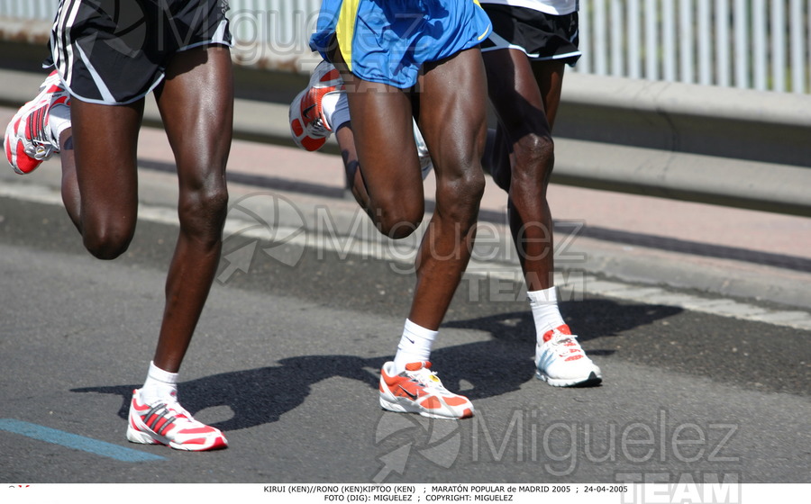 ATLETISMO: XXVIII Maratón Popular de Madrid - MAPOMA 2005.