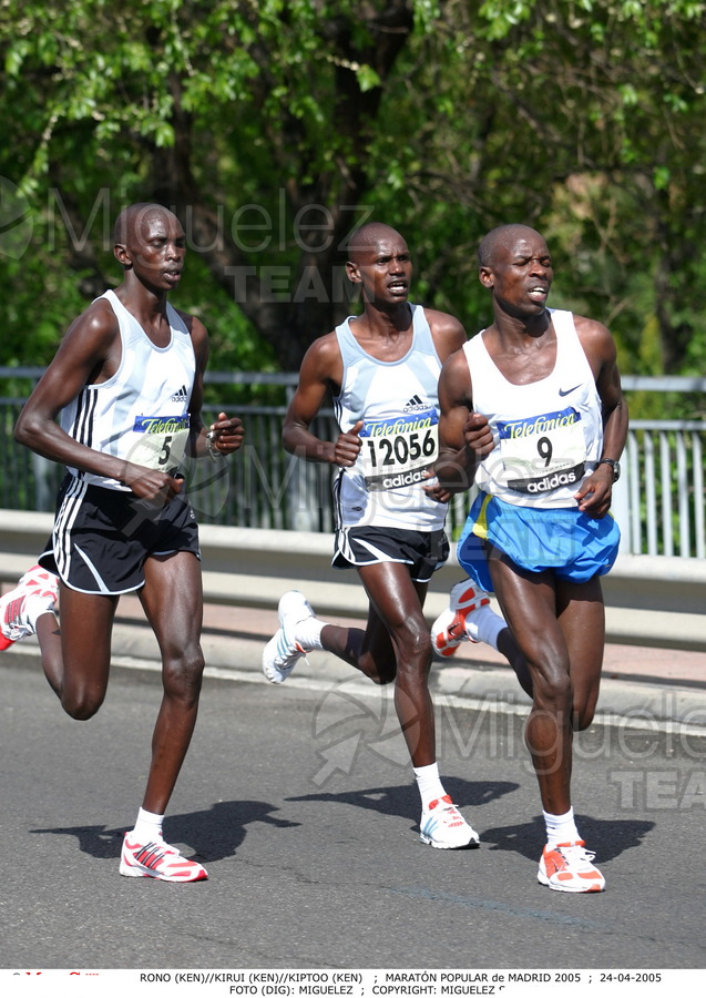 ATLETISMO: XXVIII Maratón Popular de Madrid - MAPOMA 2005.