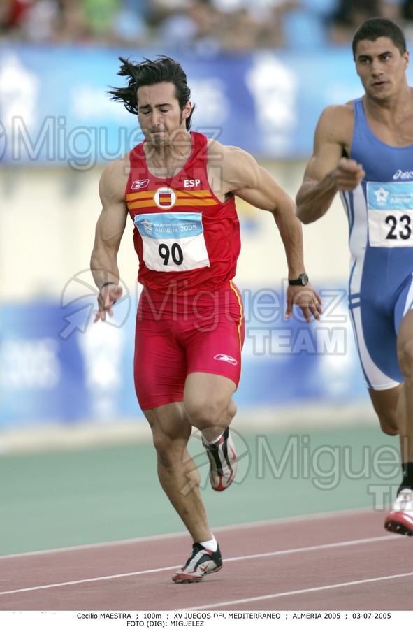 ATLETISMO: Juegos Mediterráneos (Almería) 2005.