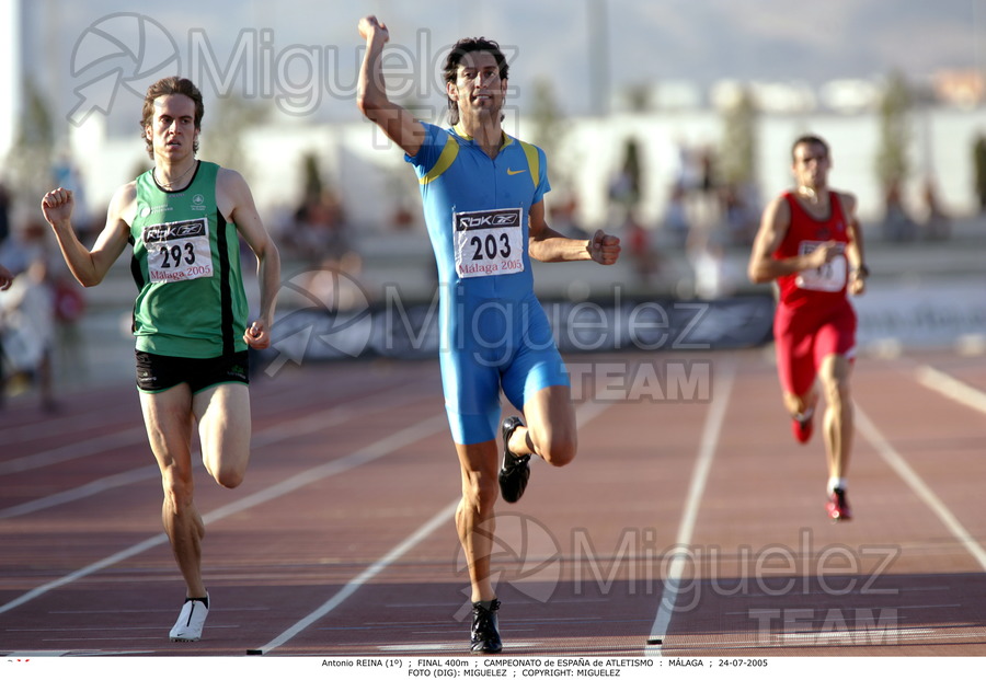 ATLETISMO: LXXXV Campeonato de España Absoluto al Aire Libre (Málaga) 2005.