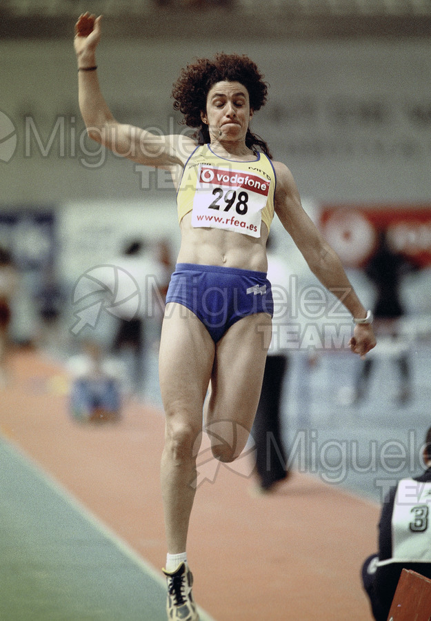 Campeonato de España en Pista Cubierta (Valencia) 2001.