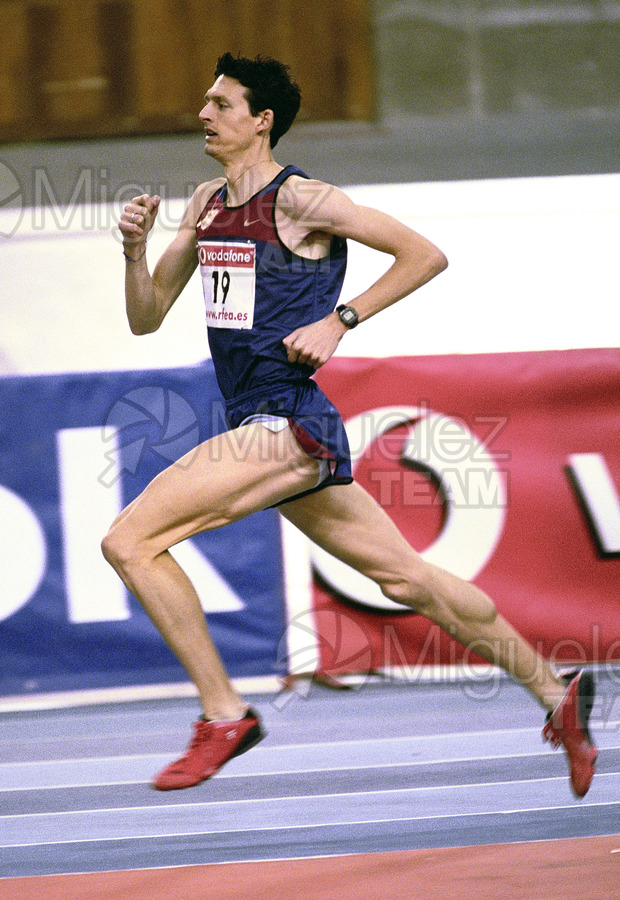 Campeonato de España en Pista Cubierta (Valencia) 2001.
