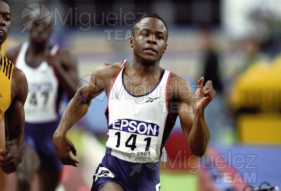 Campeonato del Mundo en Pista cubierta (Lisboa) 2001.