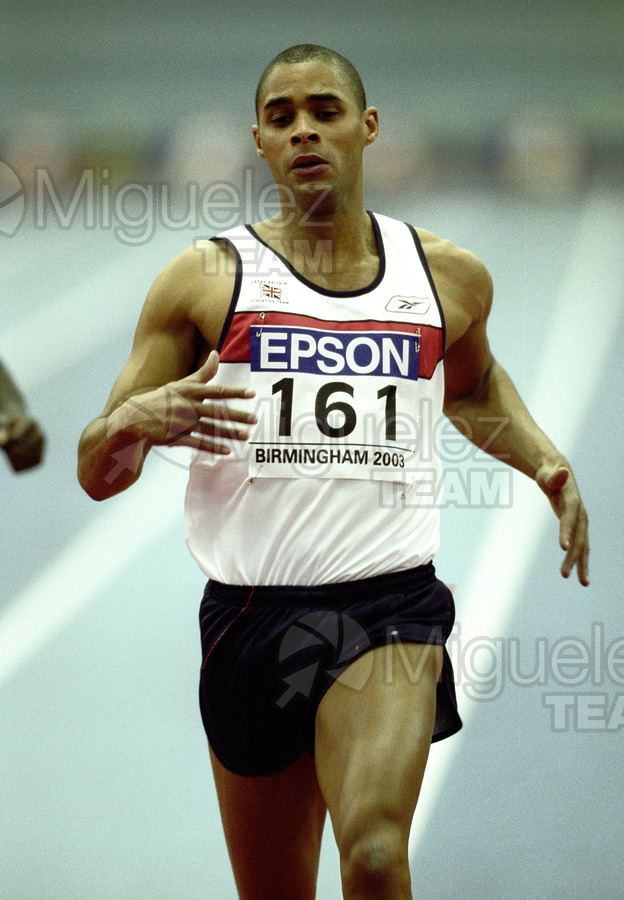 Campeonato del Mundo en Pista Cubierta (Birmingham) 2003.