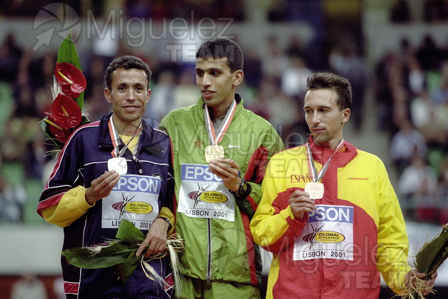 Campeonato del Mundo en Pista cubierta (Lisboa) 2001.