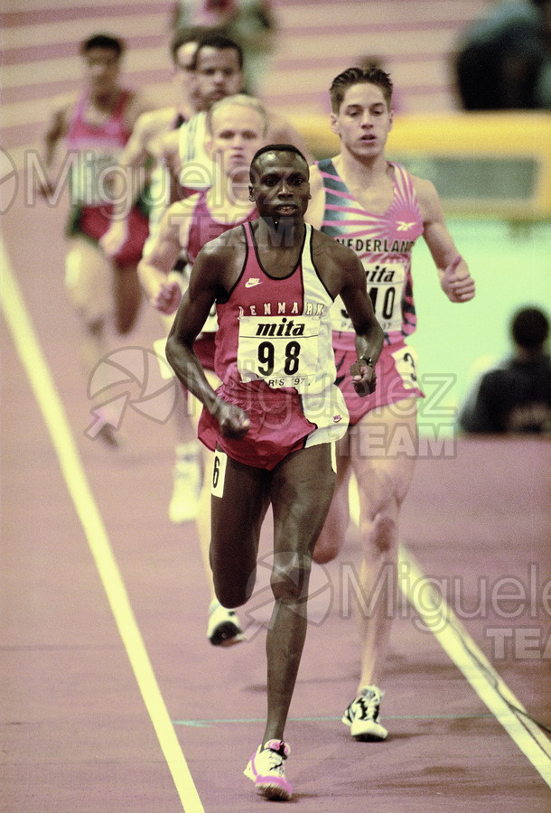 Campeonato del Mundo en Pista Cubierta (Paris) 1997.