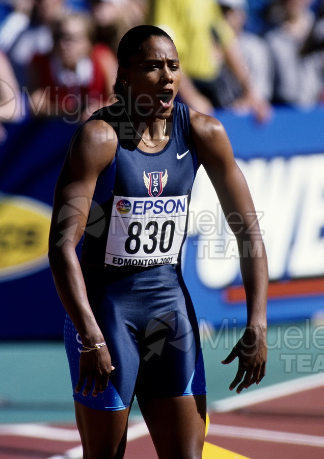 ATLETISMO: Campeonato del Mundo Absoluto al Aire Libre (Edmonton) 2001.