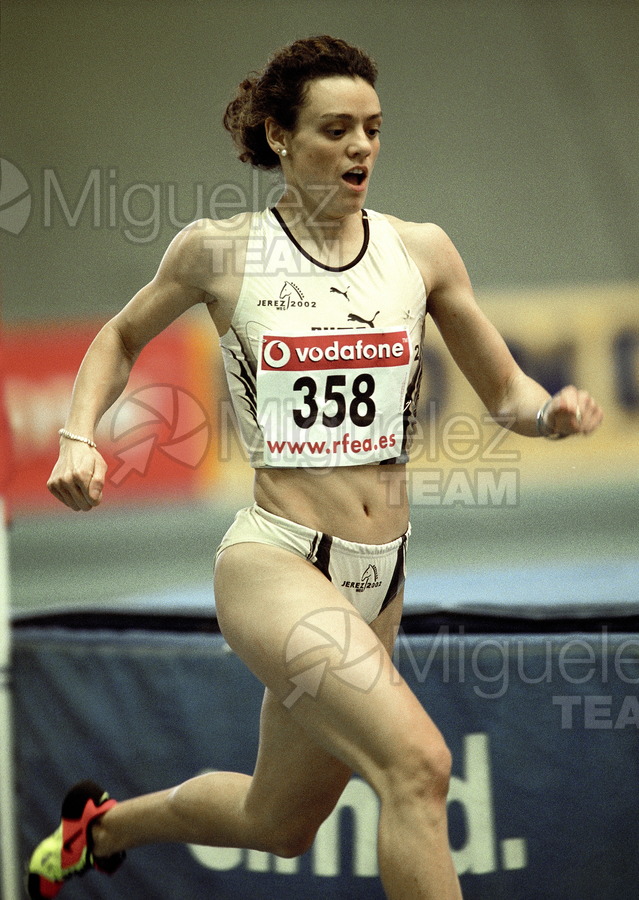 Campeonato de España en Pista Cubierta (Valencia) 2001.