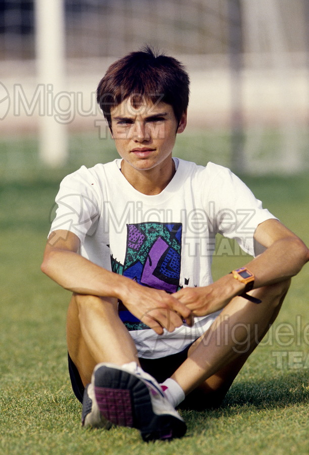 Fotos a la atleta Monica PONT (Madrid) 1994.