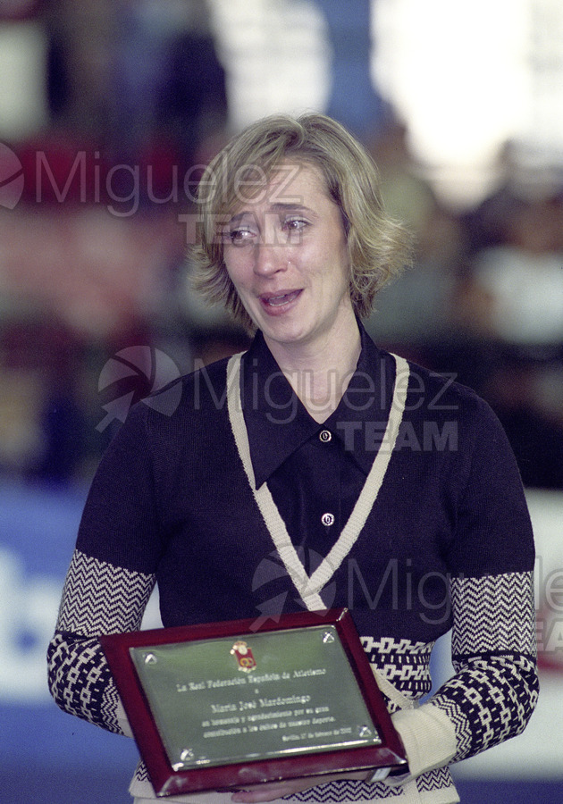 Campeonato de España en Pista Cubierta (Sevilla) 2002.