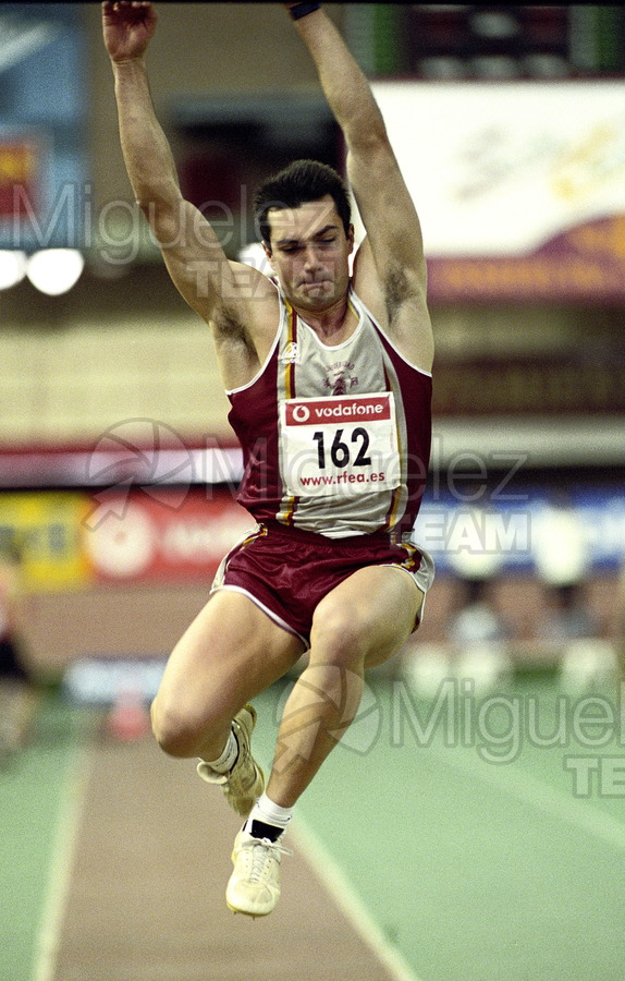 Campeonato de España en Pista Cubierta (Sevilla) 2002.